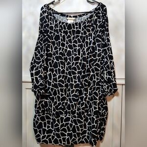 Michael Kors Giraffe Print Blouse